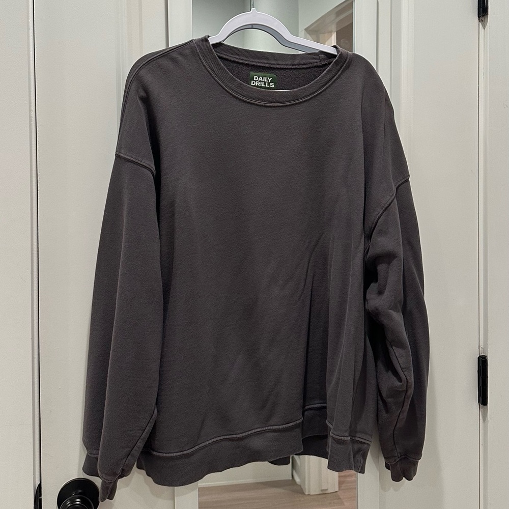Daily Drills Charcoal Sweatshirt